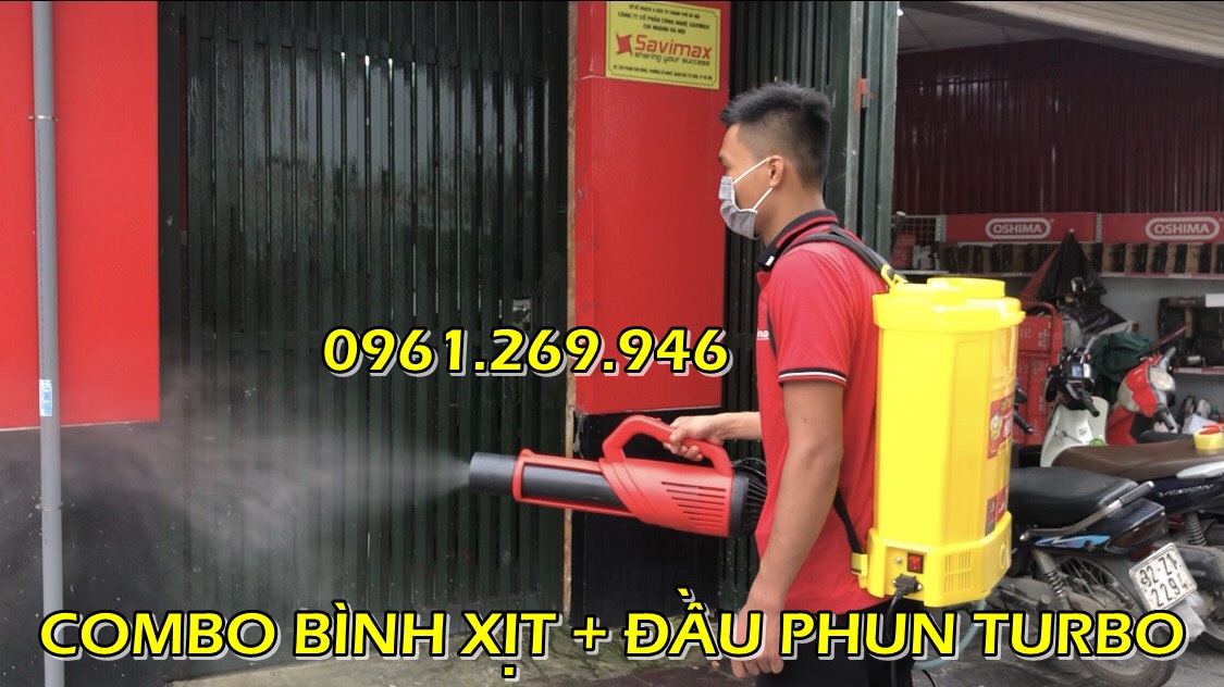 Máy phun sương ULV bằng điện cầm tay bình 20L