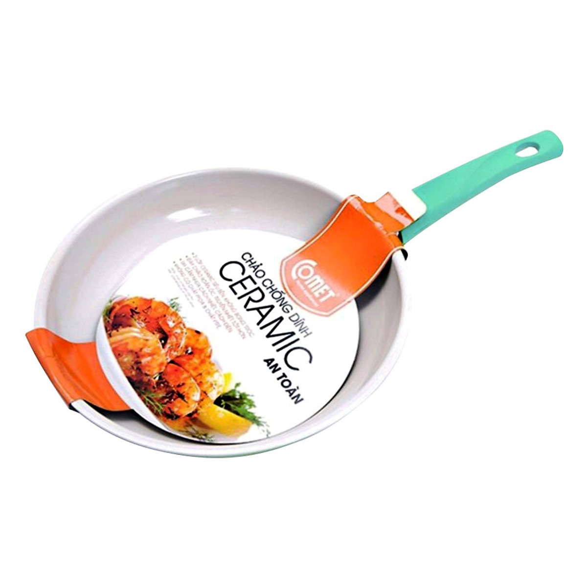 Chảo Chống dính Ceramic COMET - CH11-22 size 22cm