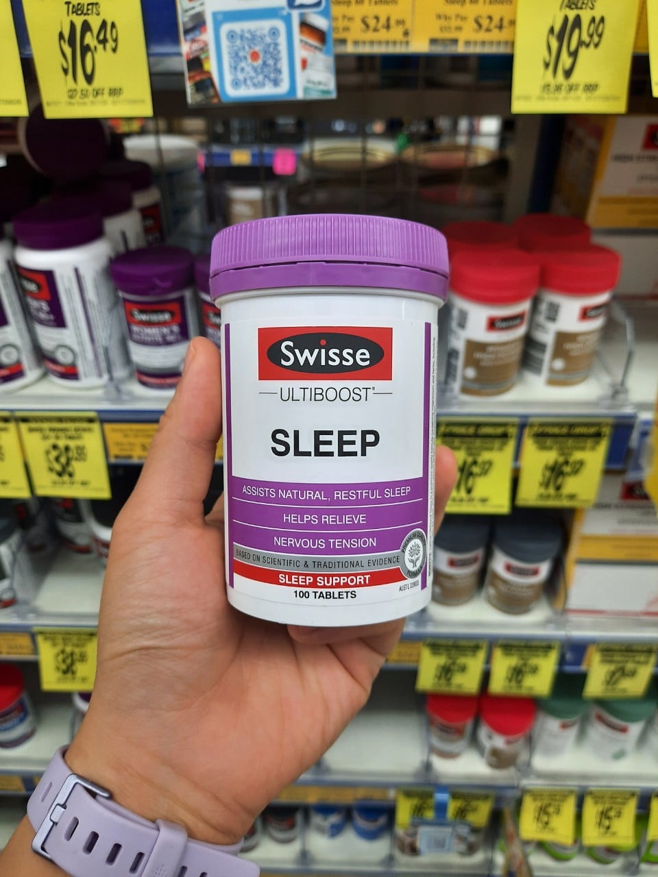 Swisse Ultiboost Sleep 100 Tablets