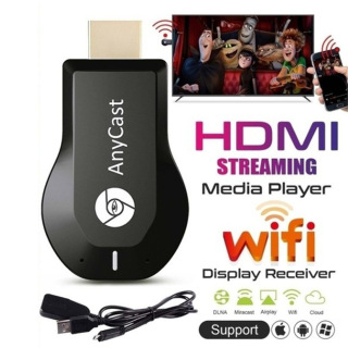 Easy to use Thiết Bị HDMI Không Dây Anycast M9 Plus Kết Nối HDMI Điện Thoại Với Tivi Chơi Game Trên Màn Hình Tốc Độ Cao Kết Nối Siêu Nhanh Smartphone - Iphone Ipad Wiko Vivo Oppo...Có Hướng Dẫn Sử Dụng thumbnail