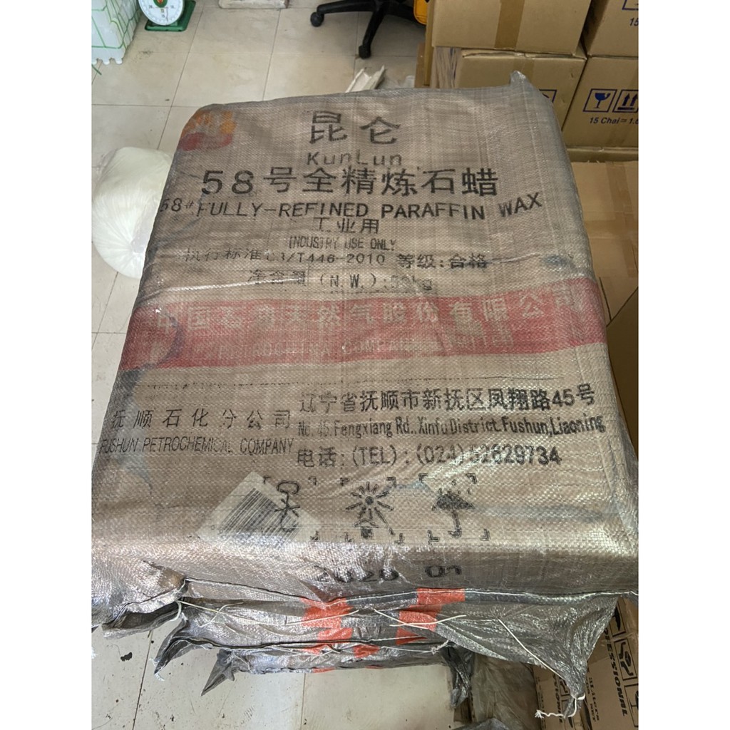 Sáp parafin,sáp làm đèn cầy[1kg]