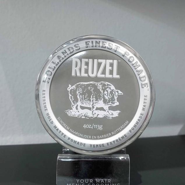 ▥△  Sáp vuốt tóc Reuzel Extreme Hold Matte Pomade - 113g