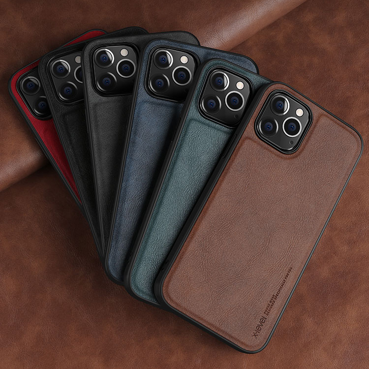 [ỐP LƯNG DA] iPhone 15/ 15 Plus/ 15 Pro/ 15 Pro Max hiệu X-level