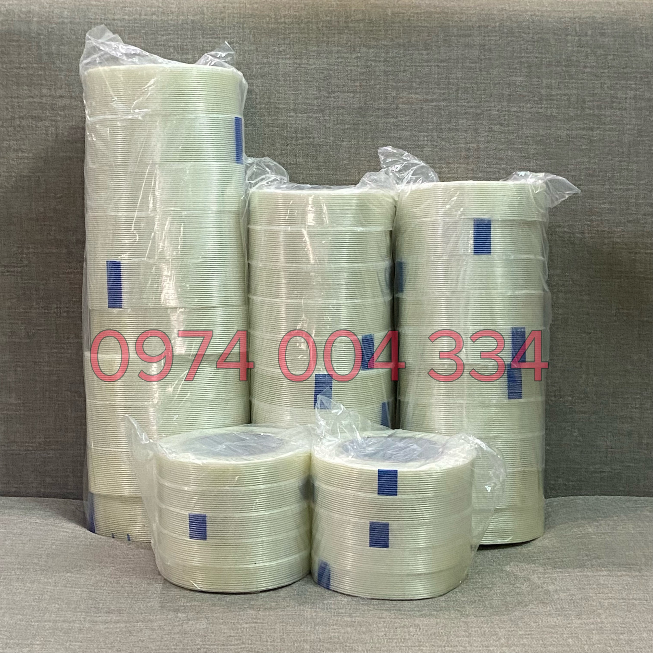 Băng keo sợi thủy tinh 20mm, 30mm, 40mm