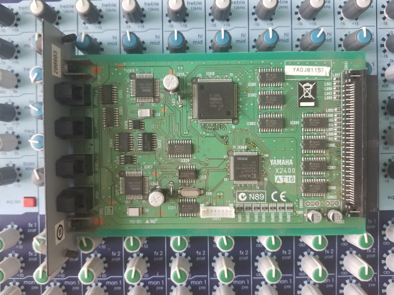 Yamaha Digital I/O Card MY16-AT