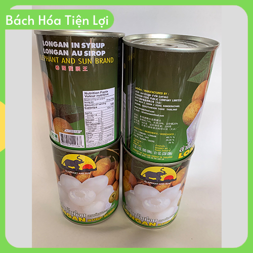 Trái Nhãn Lon Thái Lan 230gr