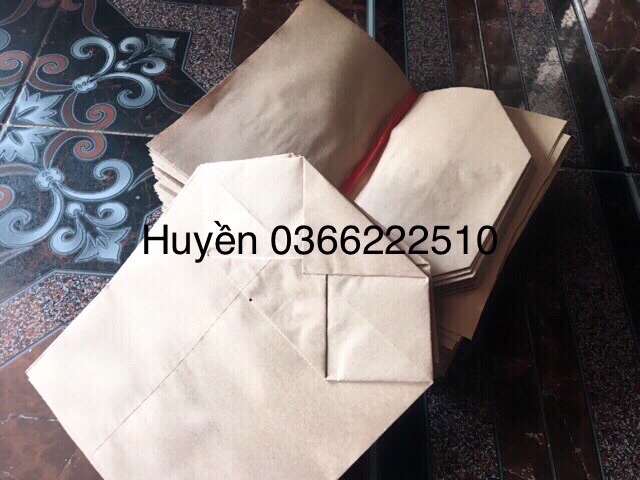 100 túi xi măng kích thước 17x21 cm(túi 1)