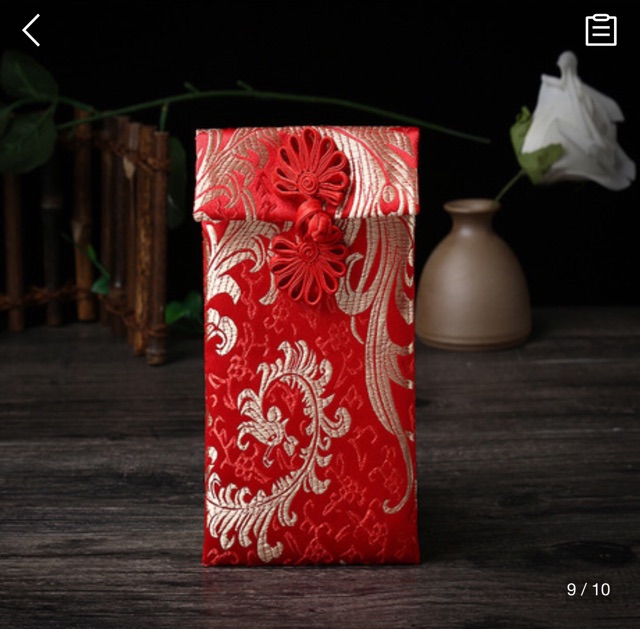 Bao Lì Xì Vải Gấm