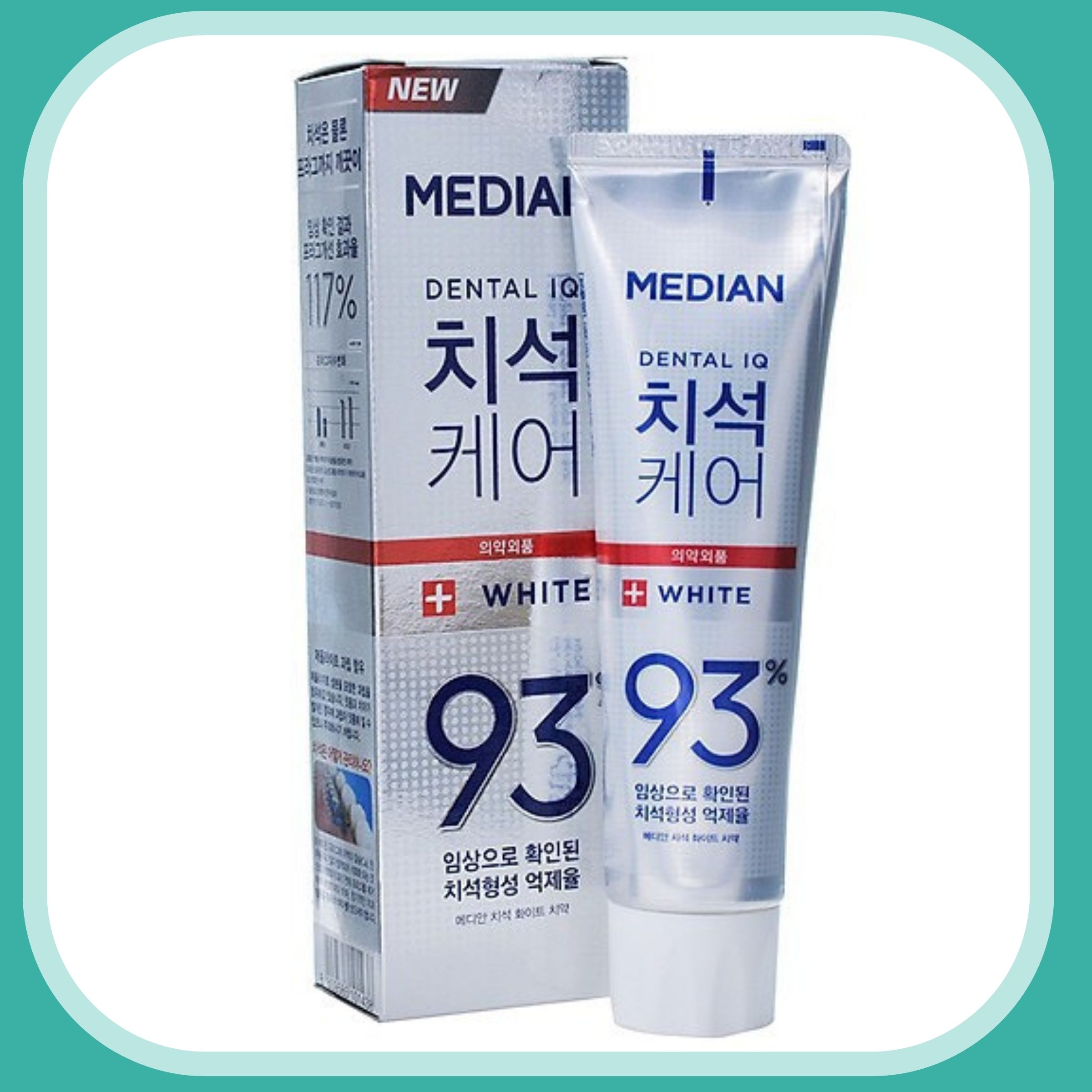 Kem đánh răng Median 93% Toothpaste Hàn Quốc 120g