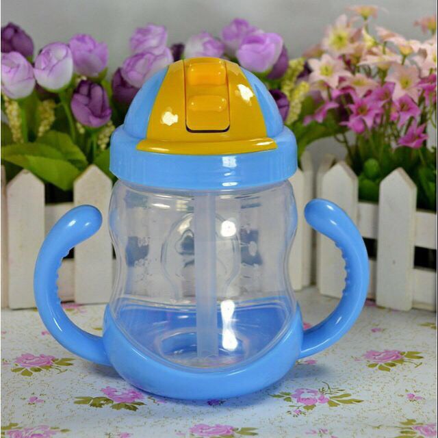 BÌNH TẬP UỐNG NƯỚC CHỐNG RÒ 280ML cho bé mã 2020