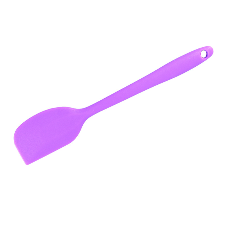 Stirred silicone spatula-blender silicone powder spatula scraper ice cream spreader heat resistant cake spatula flip Food 21cm