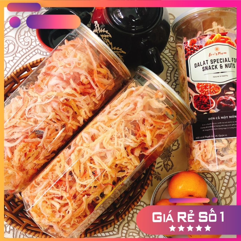 MỰC SỢI HẤP NƯỚC DỪA 300G [LOẠI ĐẶC BIÊT] - SIÊU NGON