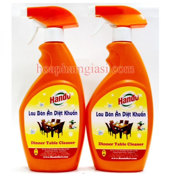 Nước lau bàn ăn khử mùi Hando 500 ml