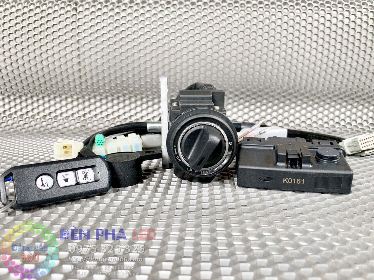 bộ khóa smartkey Ex155 Ex150 Jupiter Sirius Fi chính hãng -  khóa chống trộm chộp smk chính hãng HONDA lắp Exciter 155 150 SH ý SH150i SH Dylan italia- K01 K016 K77