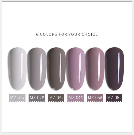 Sơn móng gel AS set 6 màu MZ