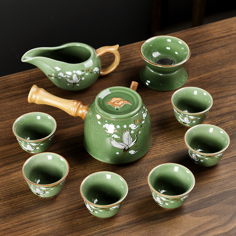 Bộ Ấm Chén Pha Trà Đạo Nhật Bản Cao Cấp