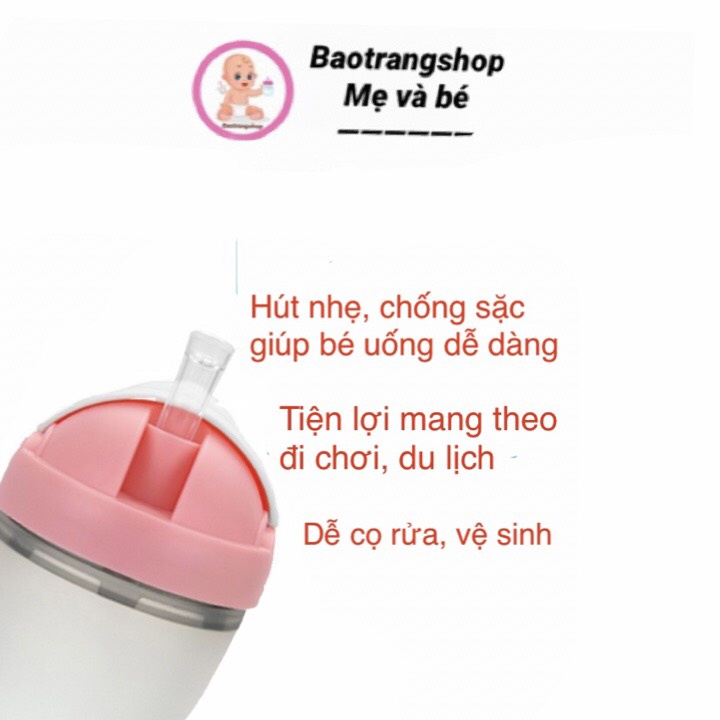 [Siêu rẻ ] Nắp tập uống, tập hút bình sữa Como
