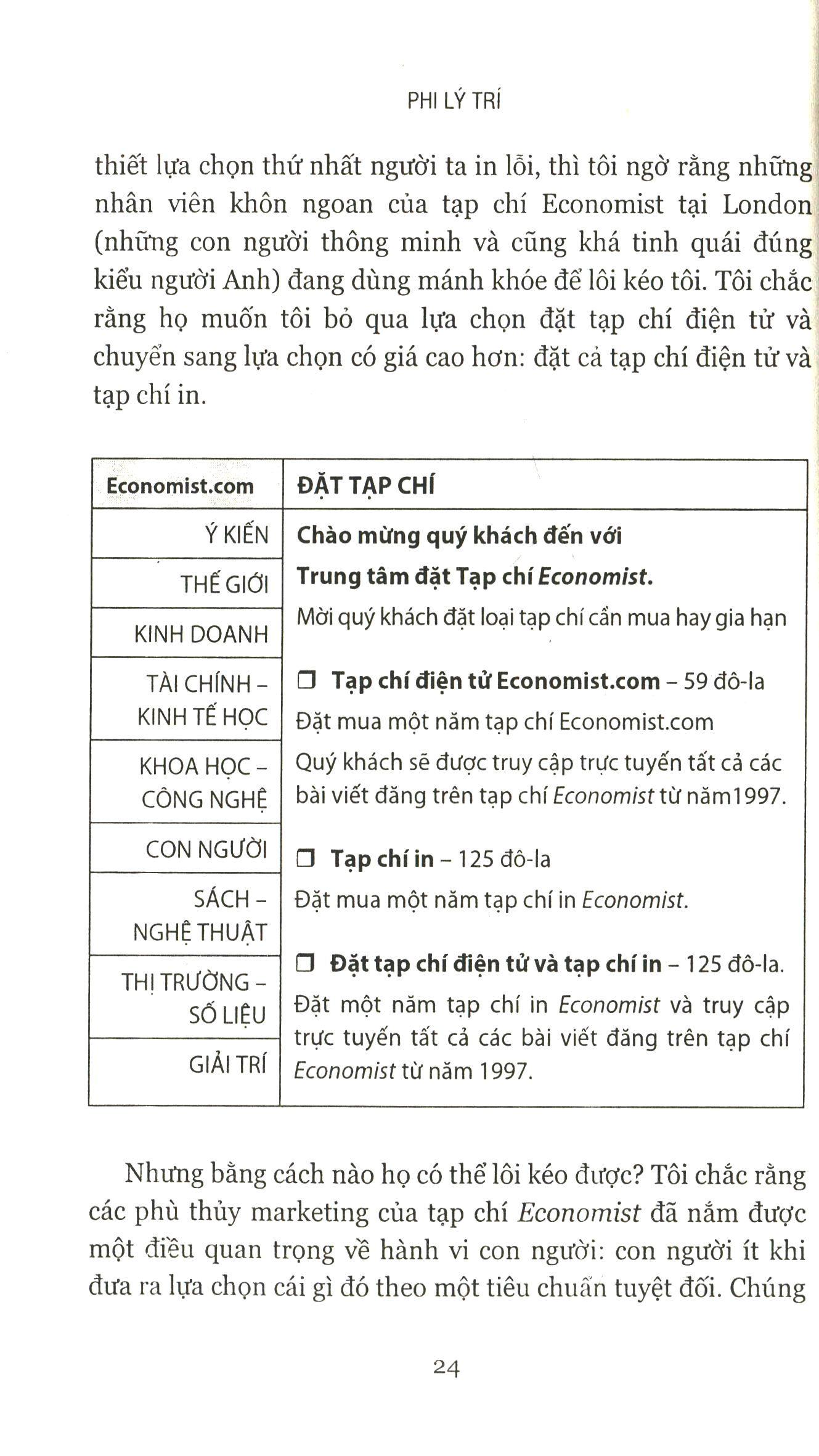 Sách - Phi lý trí