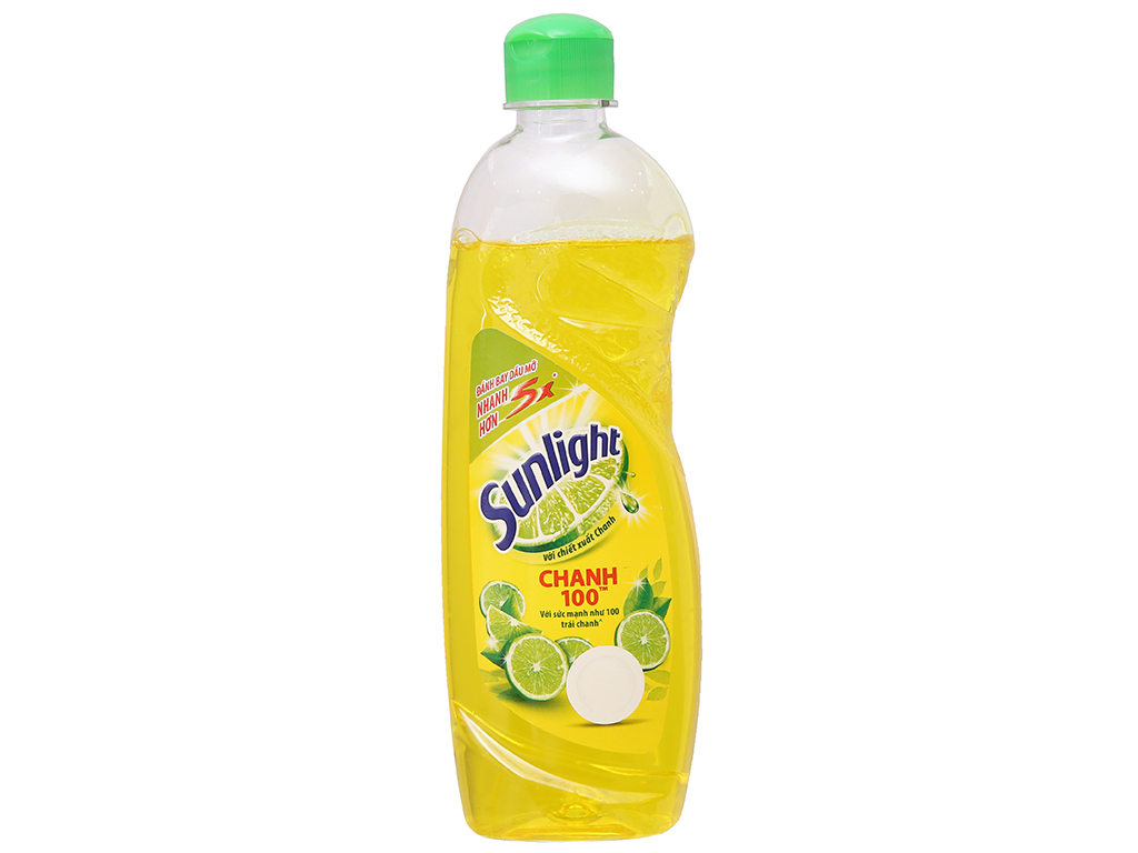 Nước rửa chén Sunlight thiên nhiên dạng túi 750g