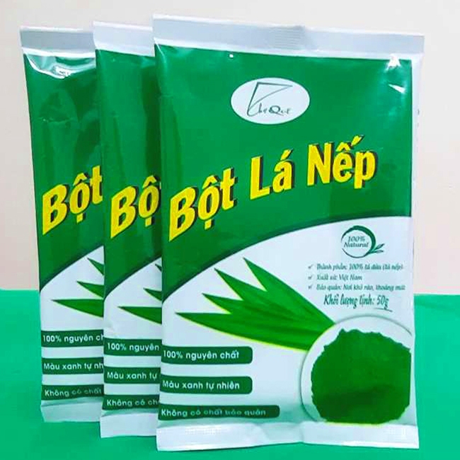 Bột lá nếp – lá dứa 50gr