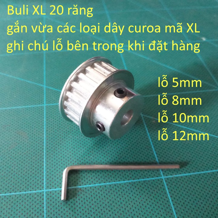 Puly XL  dây curoal XL