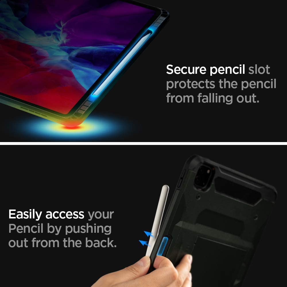 Ốp lưng Spigen Touch Armor Pro cho iPad Pro 12.9 inch 2020 - 2018