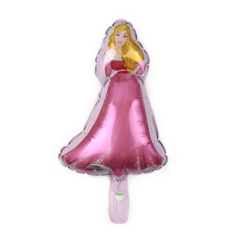 Bóng trang trí hình các nàng công chúa -bóng kiếng hình công chúa, elsa, sofia, bạch tuyết, lọ lem...