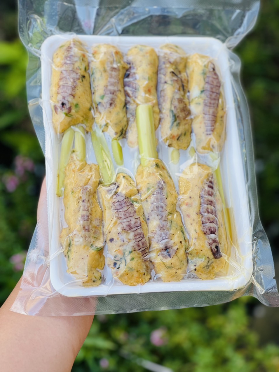 [GIAO NHANH 2H HCM] Chả Hải Sản Cuộn Sả - Giá Sỉ