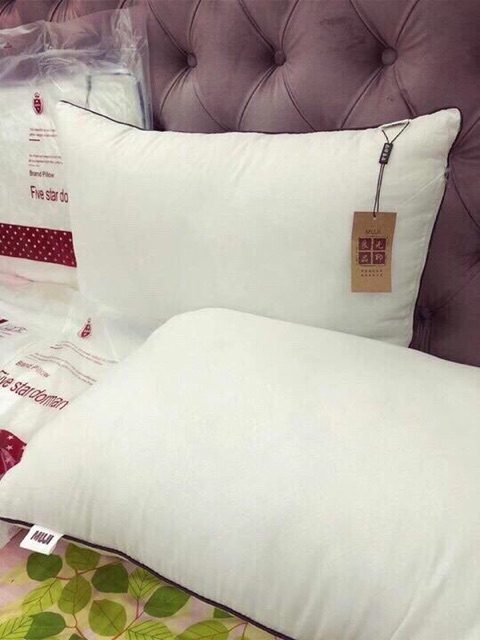 Cặp Ruột Gối Đầu Muji Nhật- 2 Chiếc