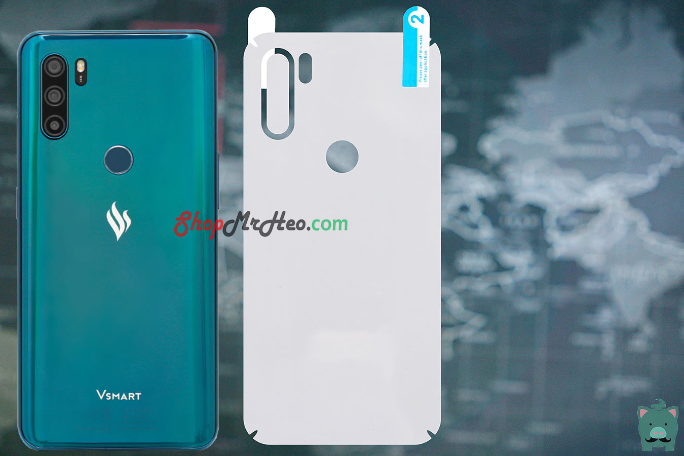 [HCM]Dán Dẻo PPF Mặt Sau Lưng Vsmart Active 3