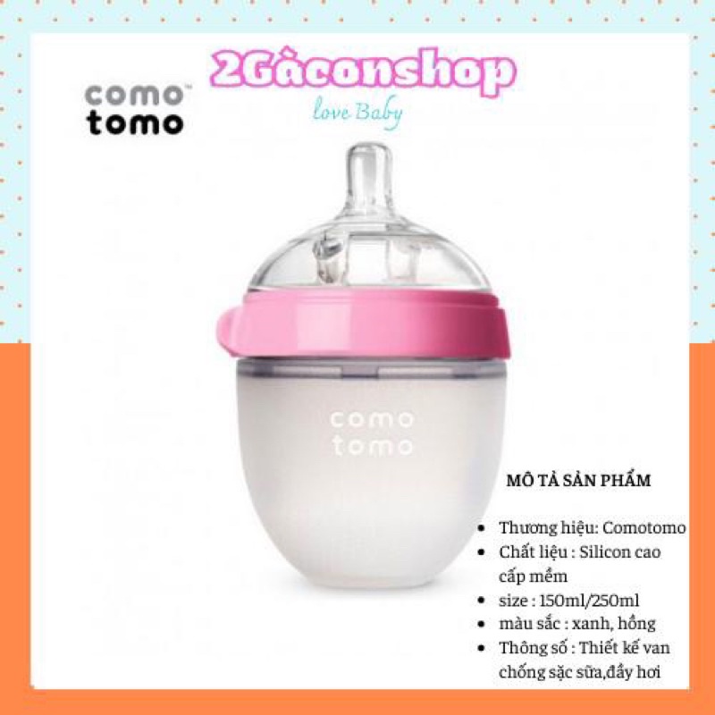 [Hoàn Tiền 10%]Bình sữa silicon núm siêu mềm cho bé 150ml/250ml