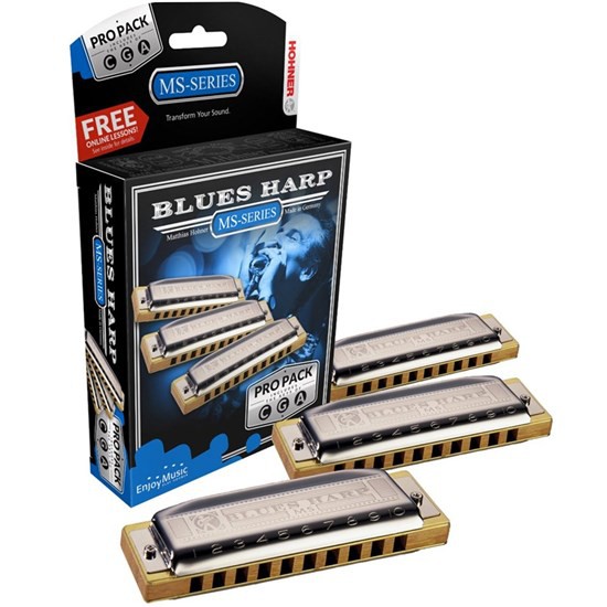 Harmonica Hohner Diatonic Blues Harp ( Full Tone, Key A, Bb, C, D ,E, F, G ) Nhập Khẩu Đức - Phân phối Sol.G