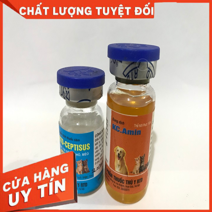 Cặp tiêm chó mèo đi ỉa bỏ ăn