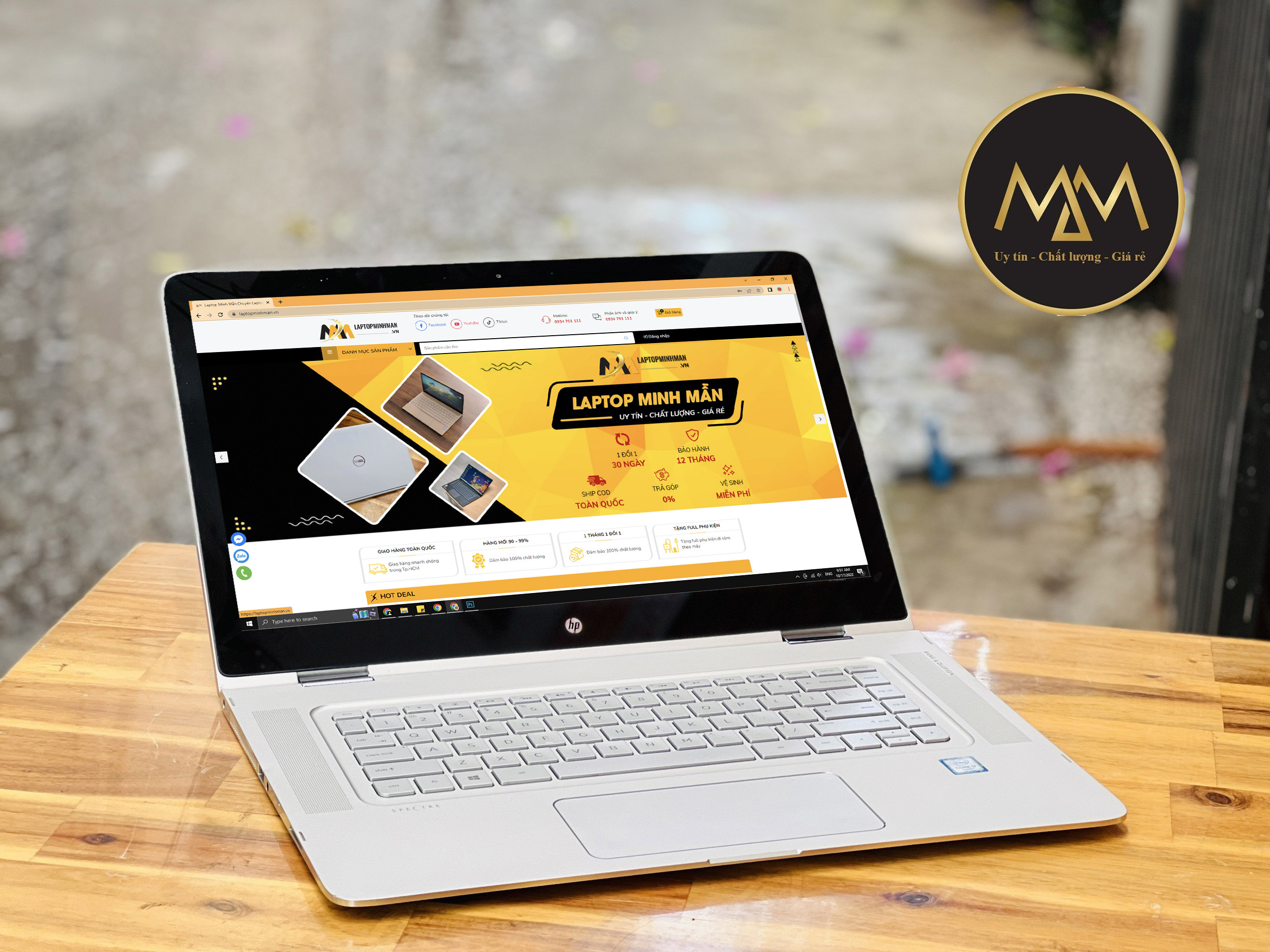 HP SPECTRE X360 CONVERTIBLE 15 I7 6500U 16GB SSD256 UHD 4K CẢM ỨNG VỎ NHÔM