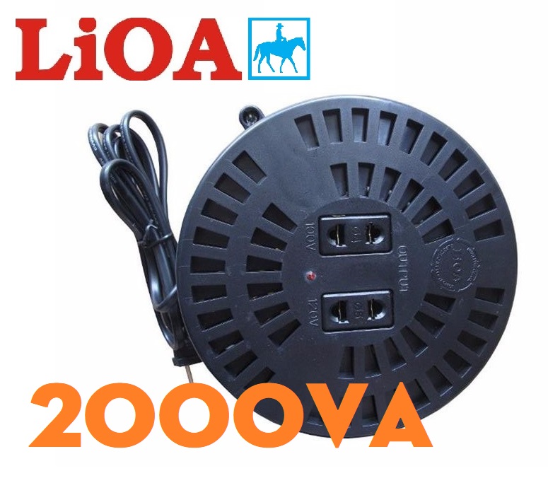 Biến áp LIOA 1500VA đổi nguồn 220V ra 100V-120V