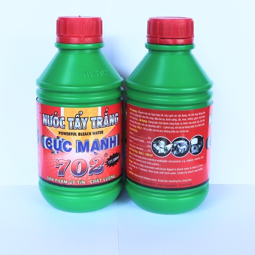 [HCM][ TẨY TRẮNG SIÊU MẠNH ĐA NĂNG] nước tẩy trắng cực mạnh 702 500ml