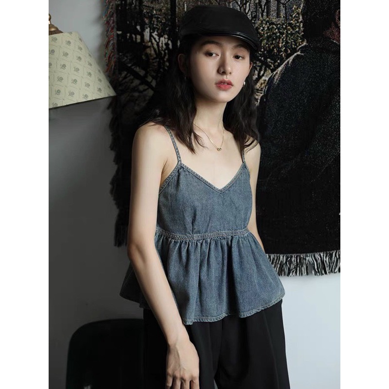 ÁO 2 DÂY BABY DOLL SIÊU HOT