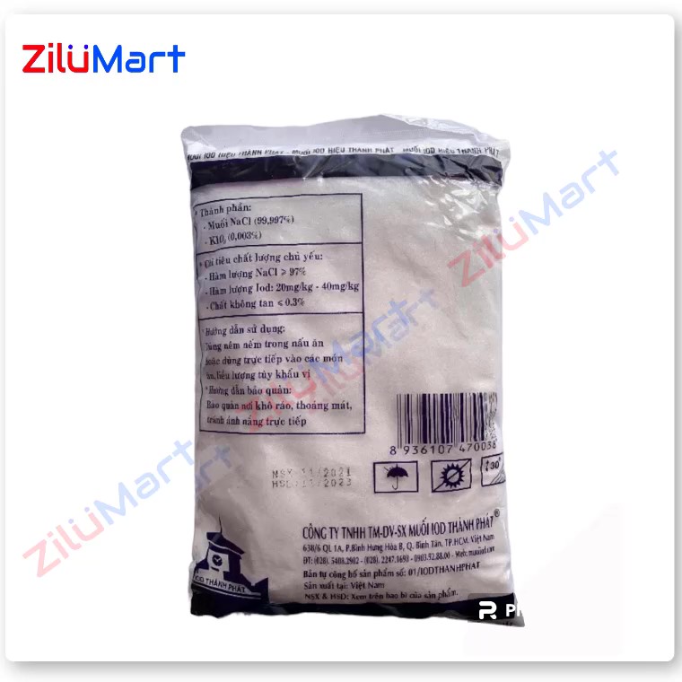 Muối I-ốt Thành Phát loại 1kg