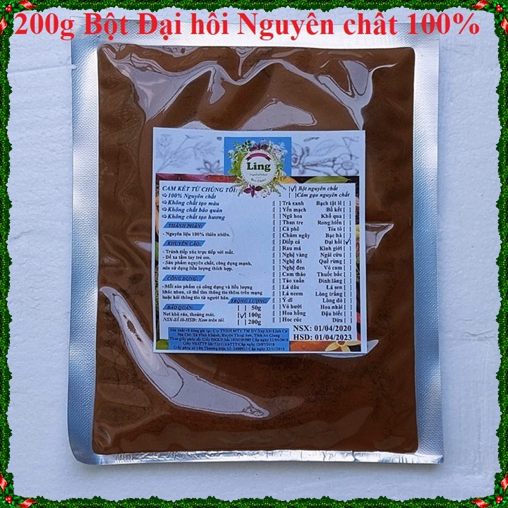 Bột Đại Hồi 200g nguyên chất thiên nhiên 100% có giấy VSATTP và ĐKKD dùng đa công dụng