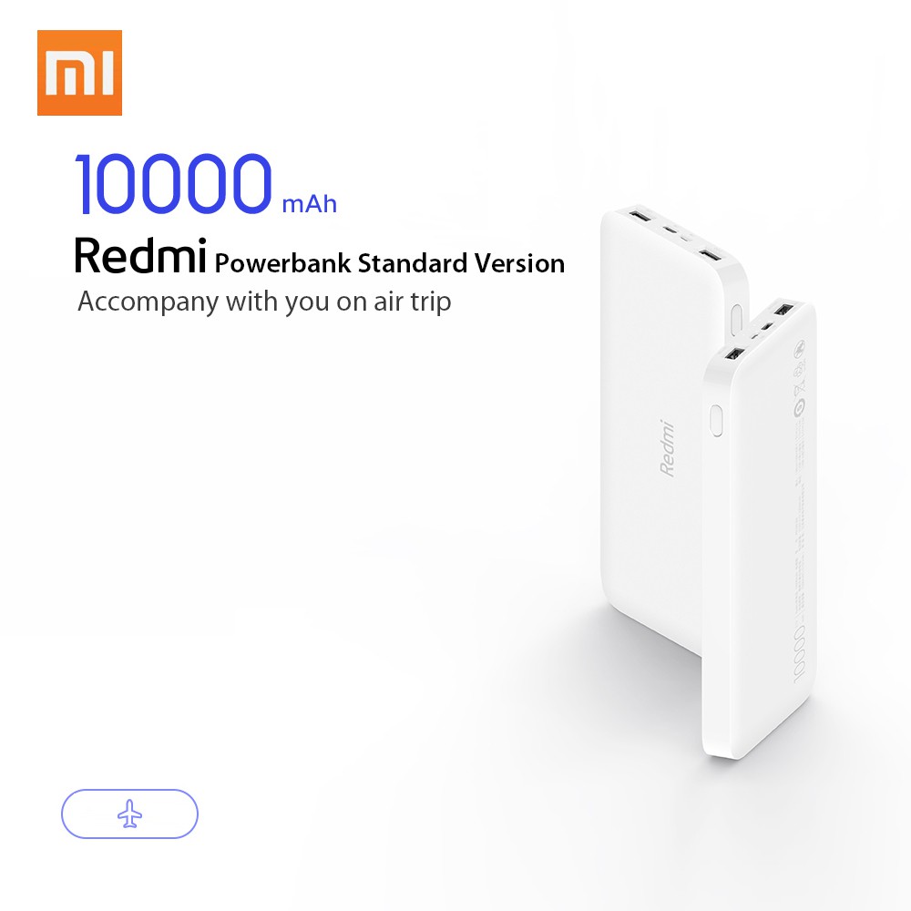 Pin Dự Phòng Xiaomi Redmi 10000mAh Standard Edition