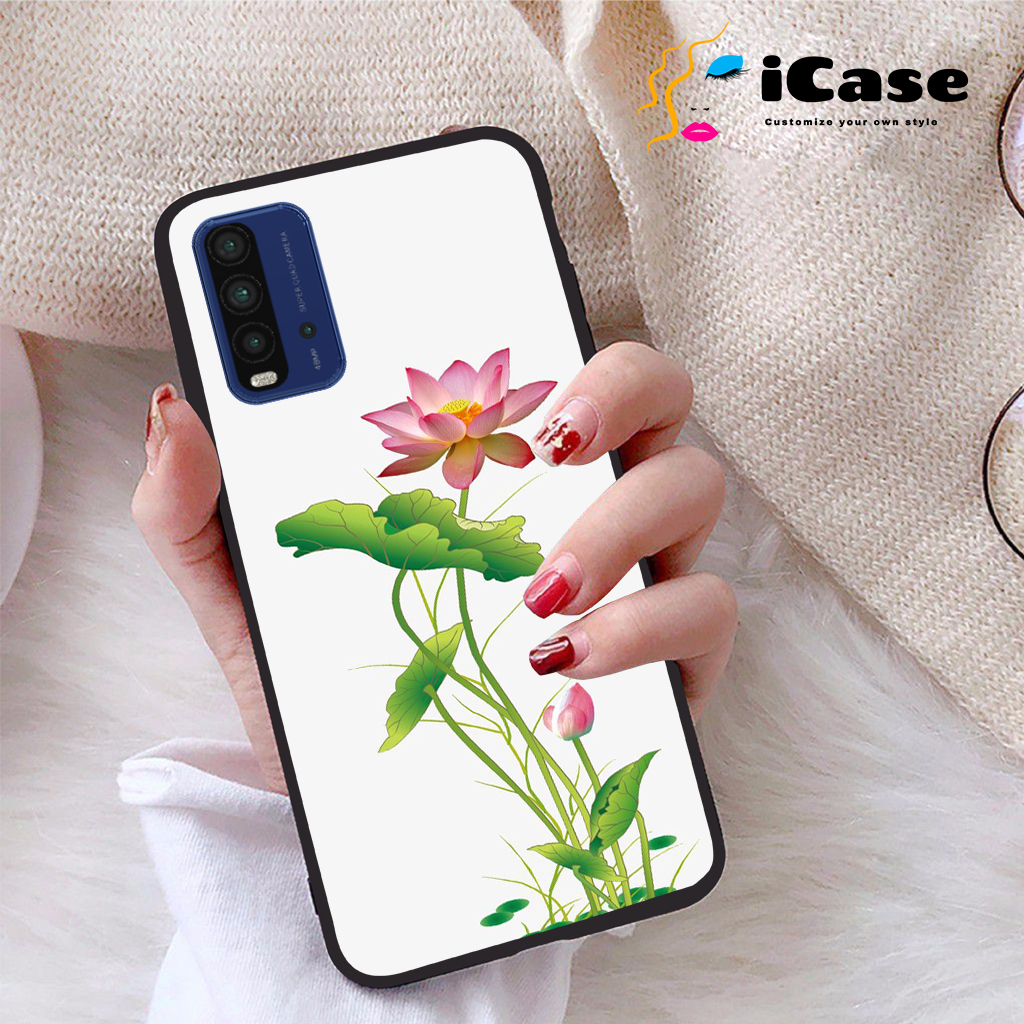 Ốp lưng Xiaomi Poco M3 viền dẻo TPU BST Sen