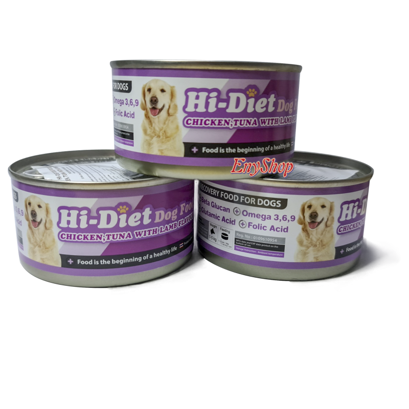 Pate dinh dưỡng cao Hi-Diet Dog Food dành cho chó biếng ăn, chậm lớn, đang cần hồi phục cơ thể
