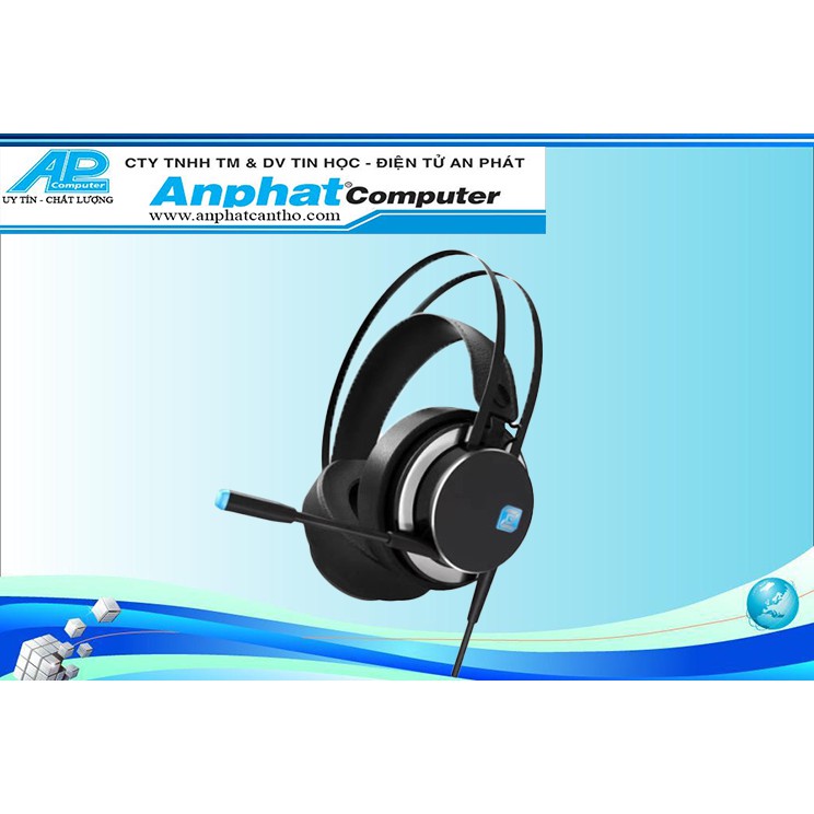 Tai nghe gaming zidli zh17 - hàng chính hãng - bảo hành 12 tháng