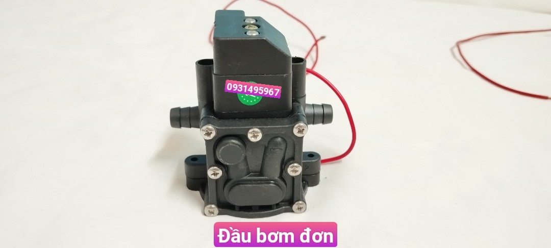 Đầu bơm dùng cho máy bơm mini rửa xe , phun sương chuyên dùng motor 12v.