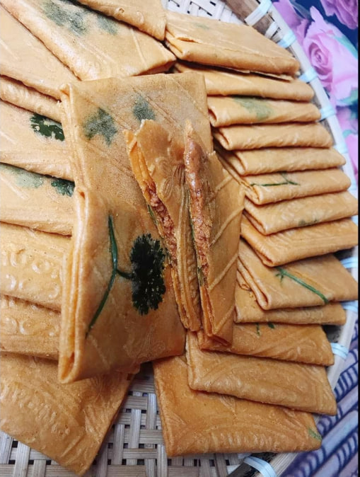 Bánh Kẹp Ngò Vàng  500G