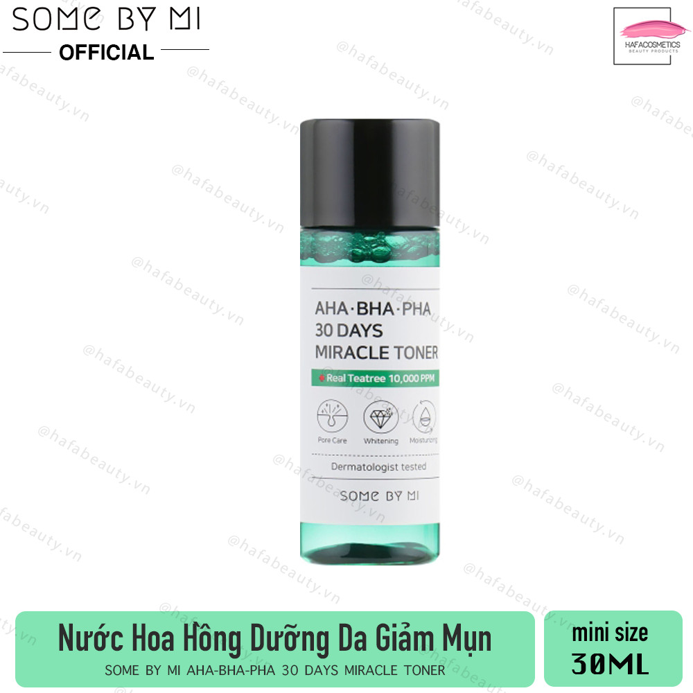 Nước hoa hồng some by mi aha-bha-pha 30 days miracle toner _ some by mi chính hãng