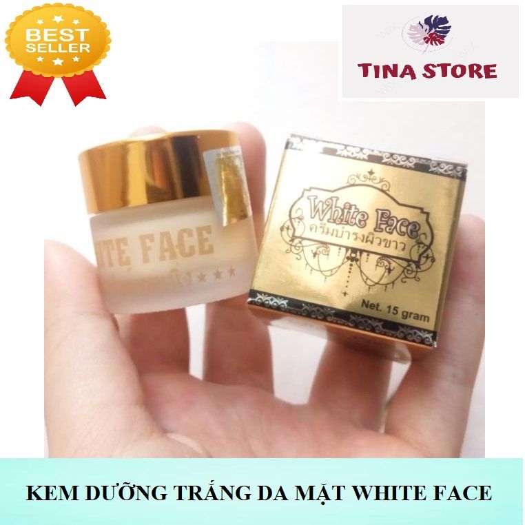 Kem Dưỡng Siêu Trắng Da Mặt White Face - Mẫu mới