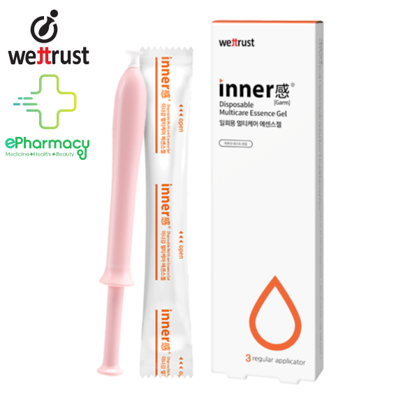 Gel INNER vệ sinh phụ nữ dưỡng ẩm vùng kín Wettrust Inner Disposable Multicare Feminine Essence Gel (01 Cái) nhập khẩu