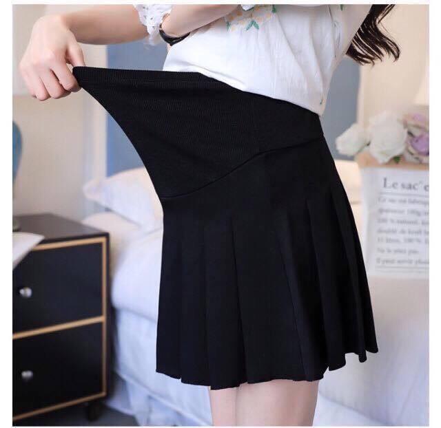 Chân váy Bầu xếp ly (Có lót quần trong)