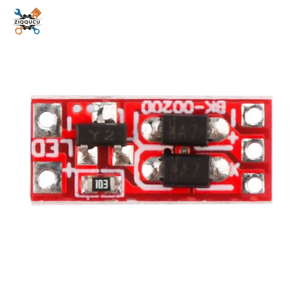 Ziqqucu  12V Flash Strobe Controller Flasher Module for LED Brake Lamp Tail Stop Lamp LED Flash Control Module
